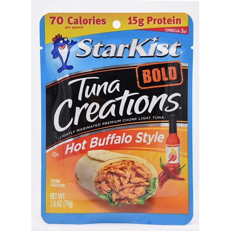 Starkist Tuna Creations Hot Buffalo Style ~ 2.6 Oz ~ Pack of 6