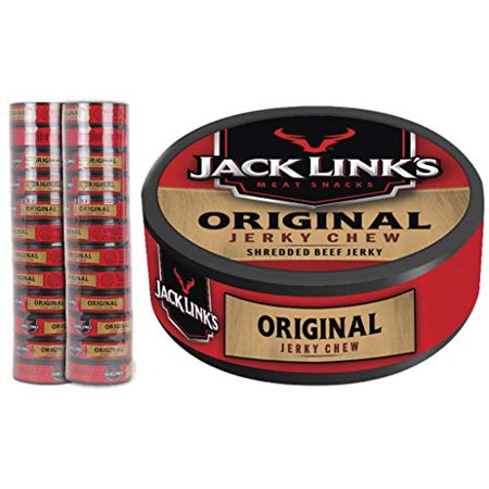 Jack Link?s Jerky Chew  Original  0.32 Oz.  Pack of 24 - Shredded Beef Jerky  Made with 100% Beef