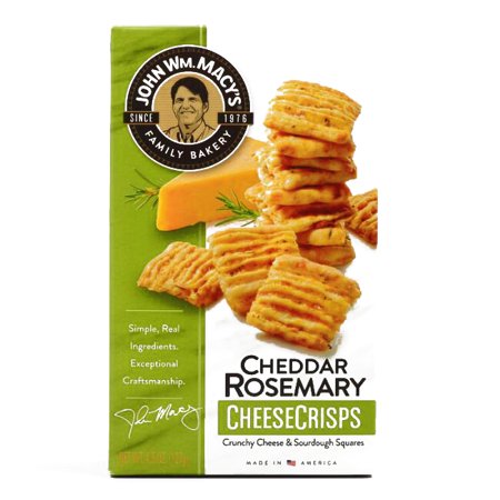 Macy S Cheddar Rosemary Cheese Crisps 16 Oz Each (2 Items per Order  Not per Case)