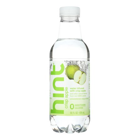 Hint Apple Water - Crisp Apple - Case of 12 - 16 Fl Oz.