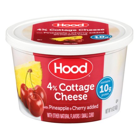 4% Cottage Cheese with Pineapple and Cherry