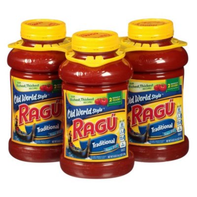 Ragu Old World Style Traditional Pasta Sauce (45 Oz.  3 Pk.)