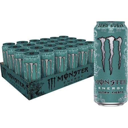 Monster Energy Ultra Fiesta  Sugar Free Energy Drink  16 Fl Oz  Pack of 24