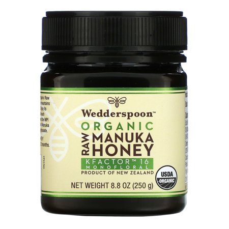 Wedderspoon, Organic Raw Manuka Honey KFactor 16, 8.8 Oz