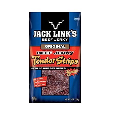 Jack Links Original Tender Strips Beef Jerky, 8 Oz