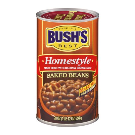 (4 Pack) Bush's Best Homestyle Baked Beans, 28 Oz
