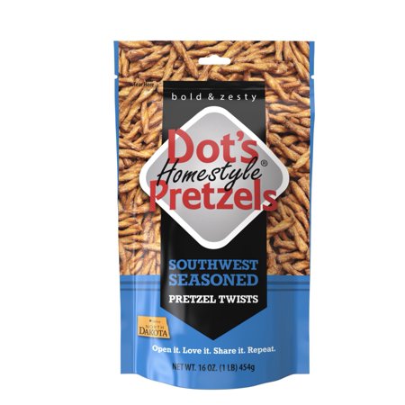 Dot S Homestyle Pretzels Southwest Flavor 16 Oz