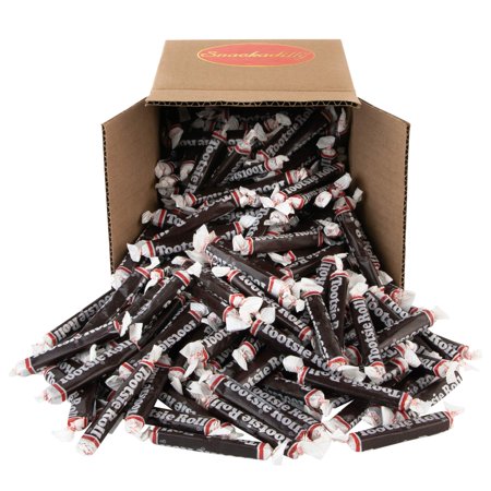 Tootsie Roll Original Chocolate Taffy Candy - 4.5 Pounds (72 Oz) Box of Delicious Large Taffy Rolls