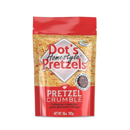Pretzel Crumble  10 Oz. Bag  Formerly Dot's Pretzel Rub  1 Bag