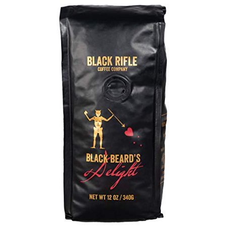 Black Rifle Coffee Whole Bean (Blackbeard S Delight (Dark Roast)  12 Ounce)