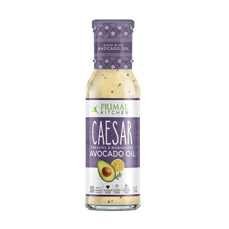 Primal Kitchen - Avocado Oil-Based Dressing and Marinade, Caesar, Pack of 1, Whole30 and Paleo Approved