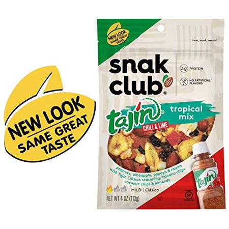 Snak Club Tajin Clasico Tropical Mix, 4-oz., 6-Count