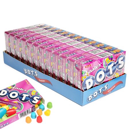 Dots Assorted Fruit Flavored Gumdrops Theater Box, 6 Oz (Case of 12)