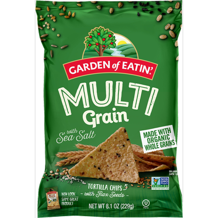 Garden of Eatin' Sea Salt Tortilla Chips, 8.1 Oz (Pack of 12)