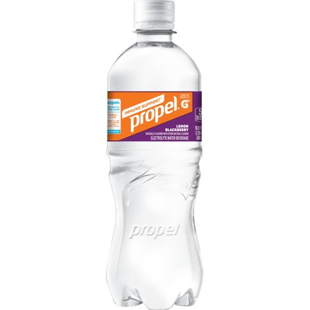 Propel Immune Support Electrolyte Water Beverage Lemon Blackberry Naturally Flavored 16.9 Fl Oz Bottle