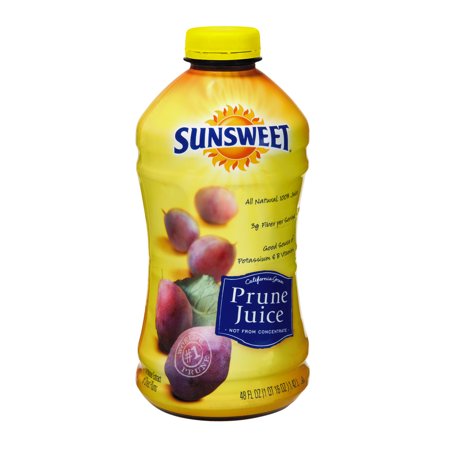 (2 Pack) Sunsweet Fruit Juice, Prune, 48 Fl Oz, 1 Count