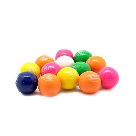 Dubble Bubble Gumballs - 5 LB Resealable BAG Bulk Candy Bag - 1  Multi Colored Double Bubble Gum Balls - Assorted Flavors - Filler Candy for Party Fav