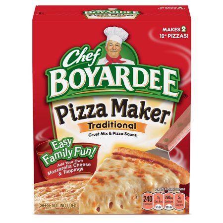 Chef Boyardee Cheese Pizza, Homemade Pizza Kit, 31.85 Oz