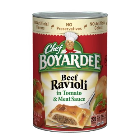 Chef Boyardee Beef Ravioli in Tomato & Meat Sauce (Pack of 18)