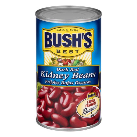 (4 Pack) BUSH'S BEST Dark Red Kidney Beans, 27.0 OZ