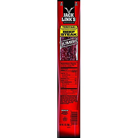 Jack Links 06073 Steak Beef Teriyaki 2 Ounces (Case of 12)