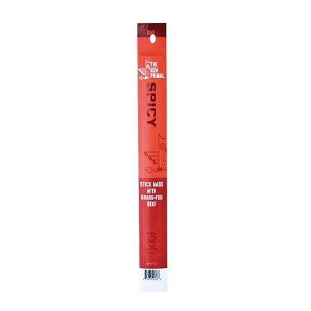 The New Primal Jerky Beef Stick Spicy, 1 Oz