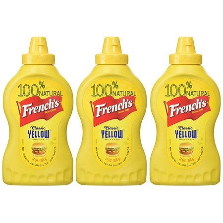 French S Classic Yellow Mustard  14 Oz. 3 Pack