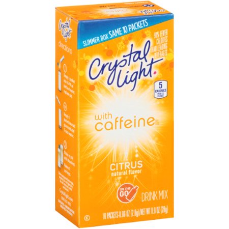 Crystal Light on the Go Citrus Energy Drink Mix (Pack of 14)