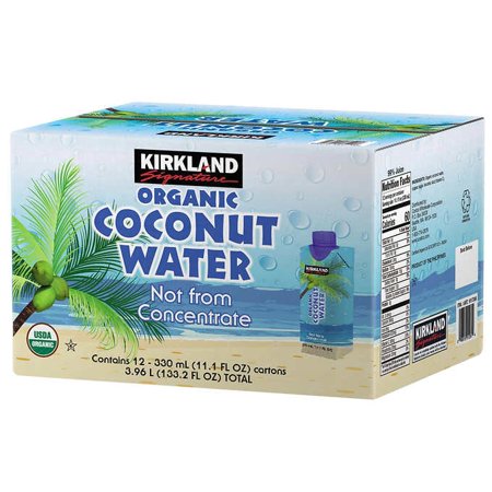 K.S Organic Coconut Water Kosher , 11.1 Fl Oz, 12-count