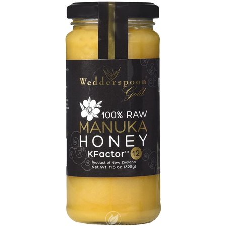 Raw Manuka Honey Kfactor 12 11.5 Oz by Wedderspoon, Pack of 2