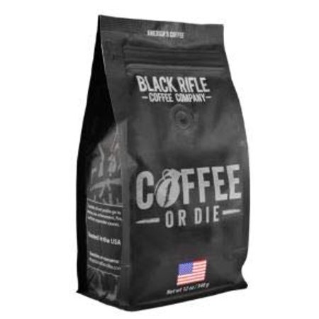Black Rifle Coffee Company Ground Coffee 12oz Bag (Coffee or Die Ground)