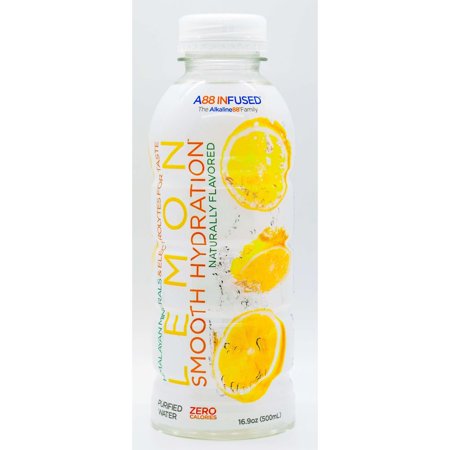Alkaline 88 Lemon Flavored Alkaline Water, 16.9 Fluid Ounce -- 12 per Case.