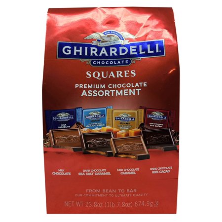 Ghirardelli Chocolate Squares Premium Chocolate Assortment  23.8 Ounce.