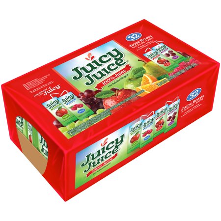 Juicy Juice Variety Pack 100% Juice, 6.75 Fl Oz, 32 Count