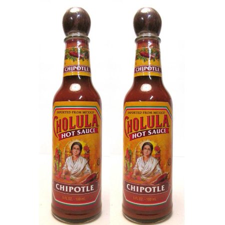 Cholula Chipotle Hot Sauce (Pack of 2) 5 Oz Size