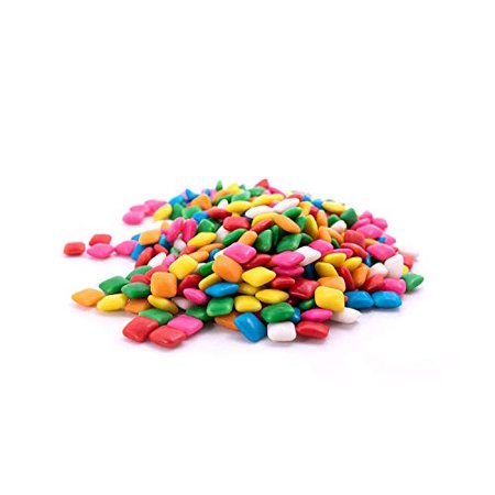 Boo Boo Bytes Dubble Bubble Gum - 1 Lb Resealable Stand up Candy Bag (Approx. 700 Pieces) - Classic Chiclet Style Bubble Gum - Fruit Flavored Gum - As