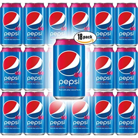 Pepsi Wild Cherry, 12 Fl Oz Cans (pack of 18, Total of 216 Fl Oz)