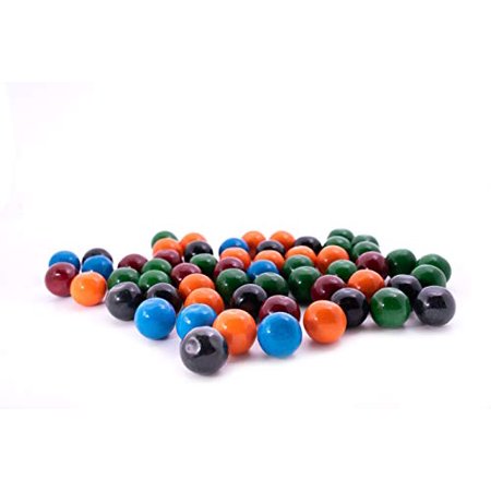Painterz Gum Dubble Bubble Bubble Gum - 5 Lb Resealable Stand up Candy Bag (Approx. 300 Pieces) - 1 Inch Gumballs for Vending Machines - Bulk Filler C