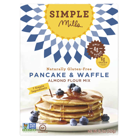 Simple Mills Pancake & Waffle Mix  10.70 OZ (Pack of 6)