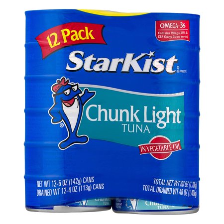 Chunk Light Tuna in Oil - 5 Oz Can (Pack of 12)