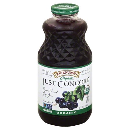 (6 Pack) Rw Knudsen Juice, Organic Just Concord, 32 Fl. Oz.
