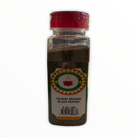 Coarse Ground Black Pepper 8 Oz Jar Spice by Bulkshopmarket