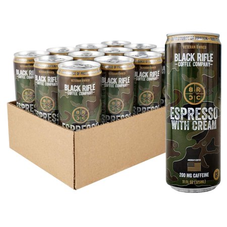 Black Rifle Coffee RTD Espresso with Cream  12 Count