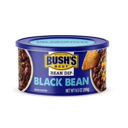Bushâ€™s Best Black Bean Dip, 9.5 Oz (Pack - 6)
