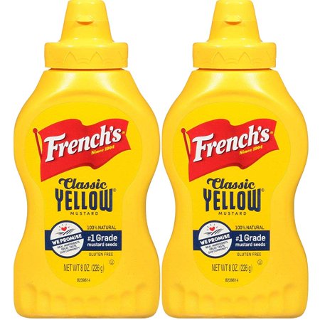 French S Classic Yellow Mustard 8 Oz Bottle 2 Pack