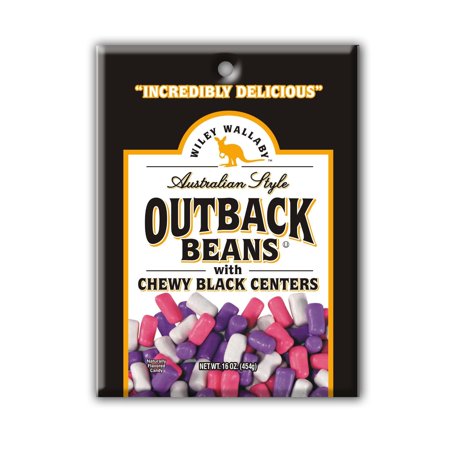 Wiley Wallaby Black Outback Beans, 10-Ounce (Pack of 10)