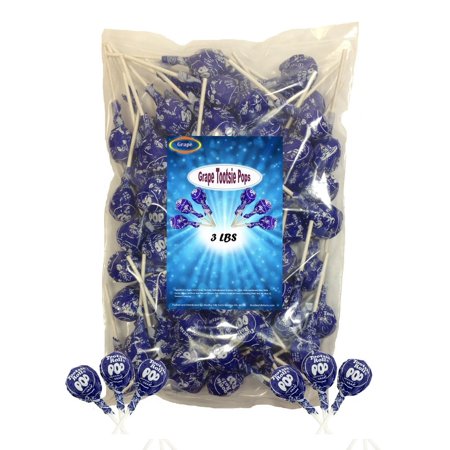 Grape Tootsie Roll Pops 3 Lbs