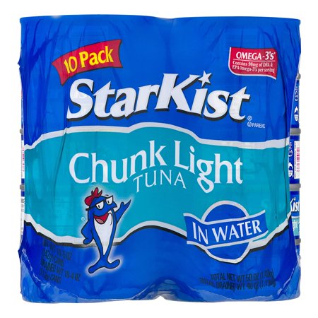 StarKist Chunk Light Tuna in Water - 5 Oz Can (6) (Pack of 10)