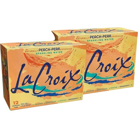 Lacroix Peach-Pear Sparkling Water 12 Oz. 24/Carton (NAV40102) 2091139