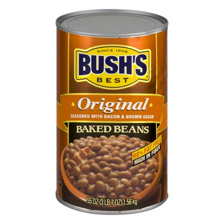 (6 Pack) BUSH'S Original Baked Beans, 55 Oz.